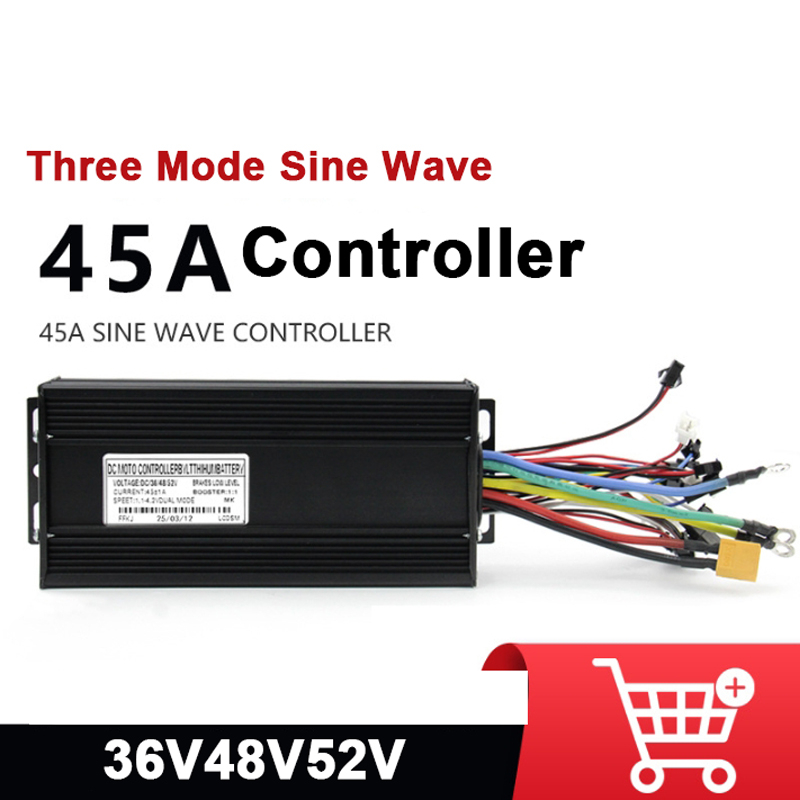 72V 45A Dual Controller - 15 튜브 3 모드 45A SineWave