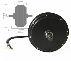 전기 자전거용 브러시리스 기어리스 모터, 강력한 브러시 - 60V 5000W Brushless Hub Motor 리뷰 및 가격