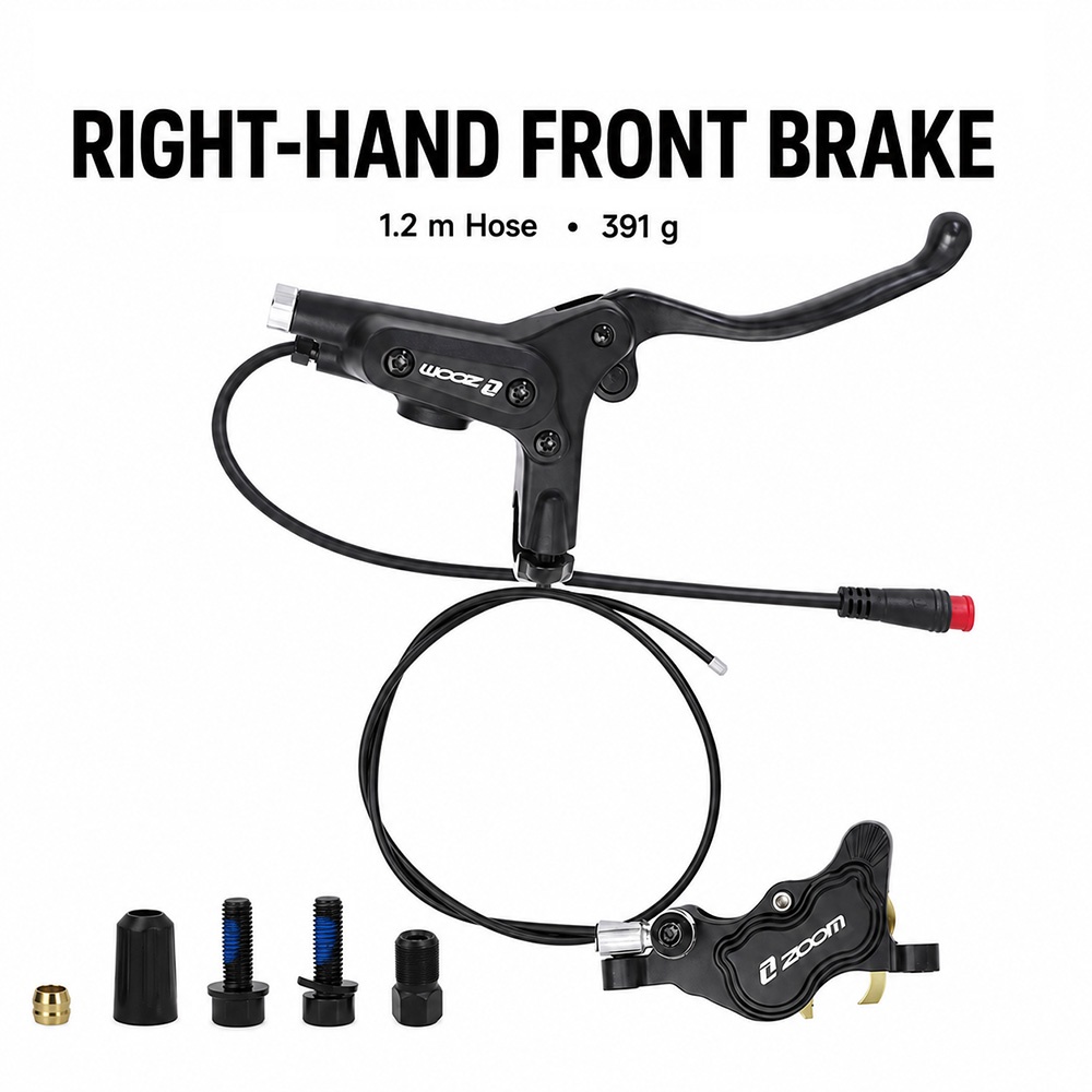 ZOOM HB-890E 4피스톤 유압 디스크 브레이크  - Zoom Hydraulic Brake 4 Piston E-Scooter 리뷰 및 가격