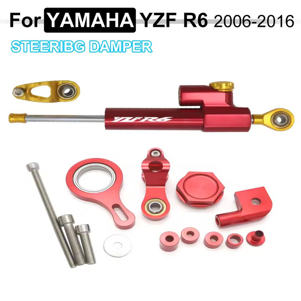 YAMAHA YZF R1 2002-2017 R6 200 - Steering Damper Stabilizer Kit Cnc 리뷰 및 가격