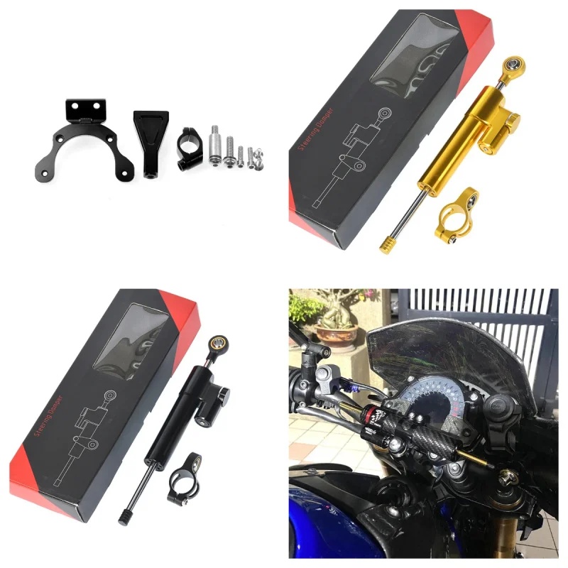 카와사키 Z900 Z 900용 파이버 카본 스티어링 댐 - Steering Damper Stabilizer Kit Cnc 리뷰 및 가격